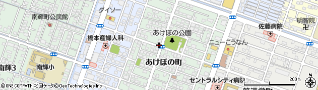 岡山県岡山市南区あけぼの町周辺の地図