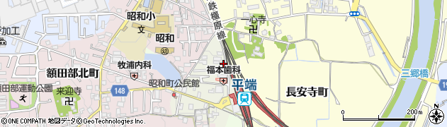 奈良県大和郡山市昭和町85周辺の地図