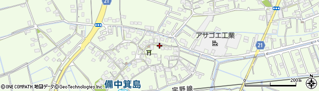 岡山県岡山市南区箕島677周辺の地図