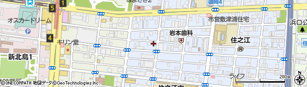 セブンイレブン大阪御崎６丁目店周辺の地図