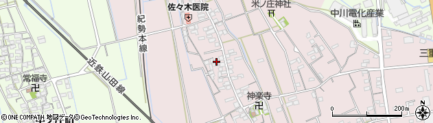 三重県松阪市市場庄町497周辺の地図
