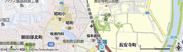 奈良県大和郡山市昭和町133周辺の地図