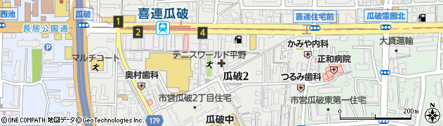 パートナーズ関西（税理士法人）　大阪平野事務所周辺の地図