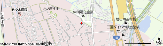 三重県松阪市市場庄町740周辺の地図