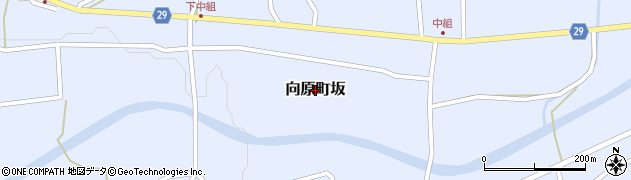 広島県安芸高田市向原町坂周辺の地図