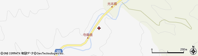 広島県山県郡安芸太田町寺領1598周辺の地図