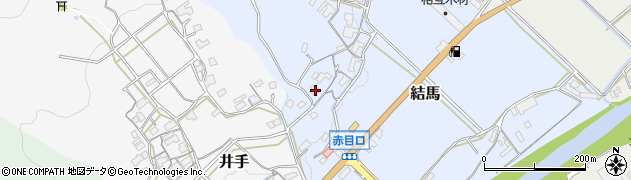 三重県名張市結馬243周辺の地図