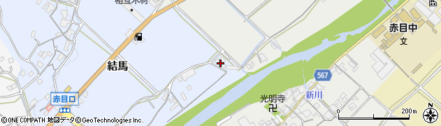 三重県名張市結馬2365周辺の地図