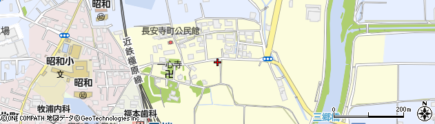 株式会社奈良鰹　加工場周辺の地図