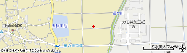 岡山県矢掛町（小田郡）里山田周辺の地図