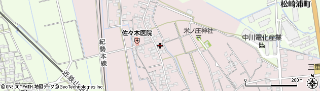三重県松阪市市場庄町602周辺の地図