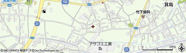 岡山県岡山市南区箕島1074周辺の地図