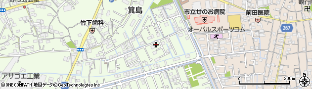 岡山県岡山市南区箕島979周辺の地図