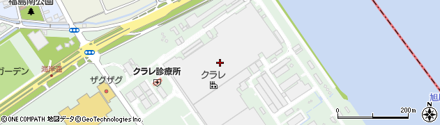 クラレテクノ株式会社　岡山営業所周辺の地図