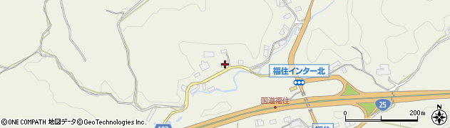 奈良県天理市福住町3804周辺の地図