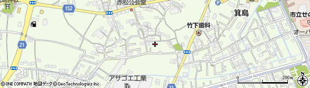 岡山県岡山市南区箕島1174周辺の地図