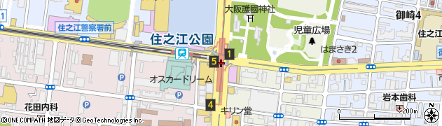 住之江公園駅周辺の地図