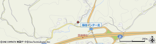 奈良県天理市福住町3779周辺の地図