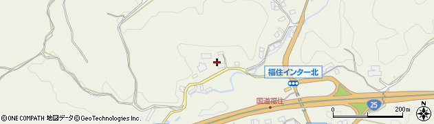奈良県天理市福住町3802周辺の地図