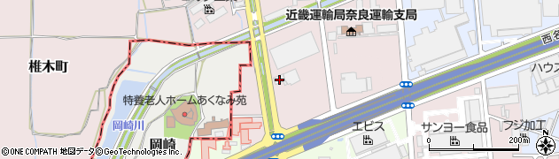 奈良県大和郡山市椎木町764周辺の地図