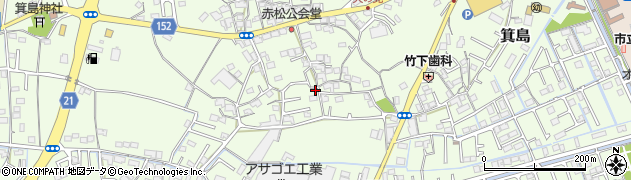 岡山県岡山市南区箕島1113周辺の地図