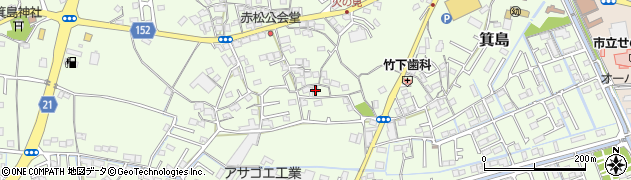 岡山県岡山市南区箕島1166周辺の地図