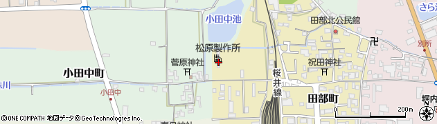 松原製作所周辺の地図
