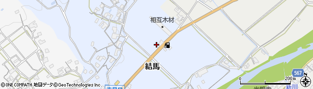 三重県名張市結馬316周辺の地図