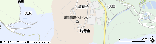 愛知県田原市福江町清荒子周辺の地図