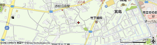 岡山県岡山市南区箕島1164周辺の地図