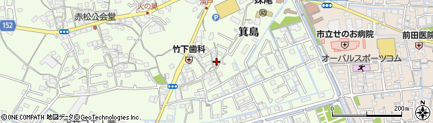 岡山県岡山市南区箕島1257周辺の地図