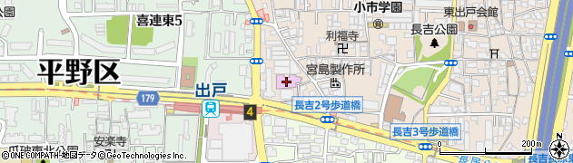 財団法人大阪水泳協会周辺の地図