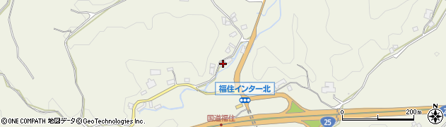 奈良県天理市福住町3767周辺の地図