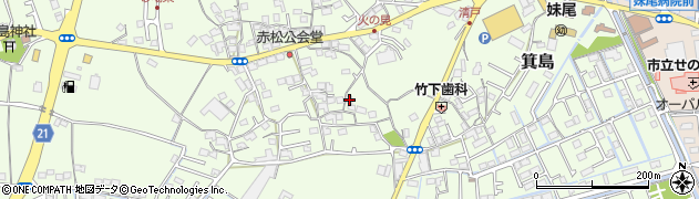 岡山県岡山市南区箕島1155周辺の地図