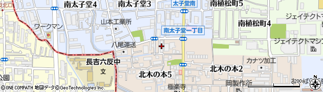 株式会社テックヨシダ周辺の地図