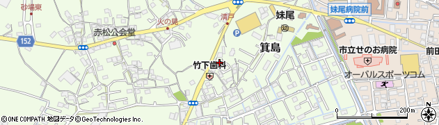 岡山県岡山市南区箕島1242周辺の地図