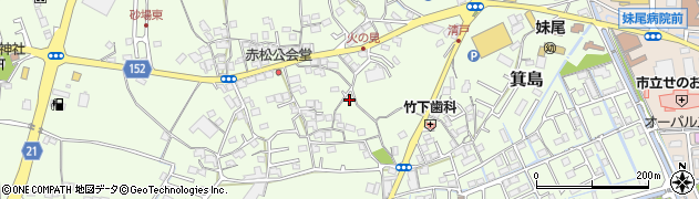 岡山県岡山市南区箕島1157周辺の地図