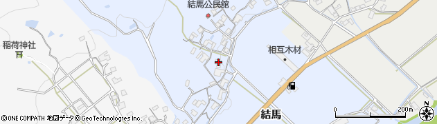 三重県名張市結馬607周辺の地図