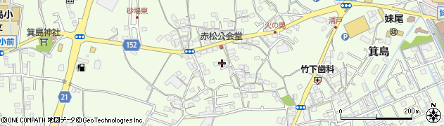 岡山県岡山市南区箕島1117周辺の地図
