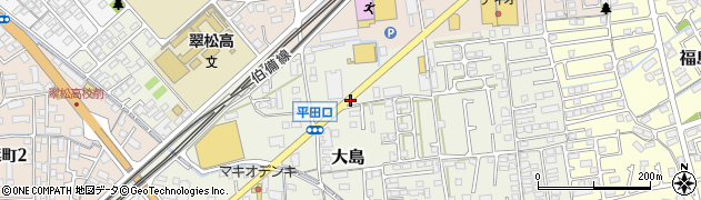 平田口周辺の地図