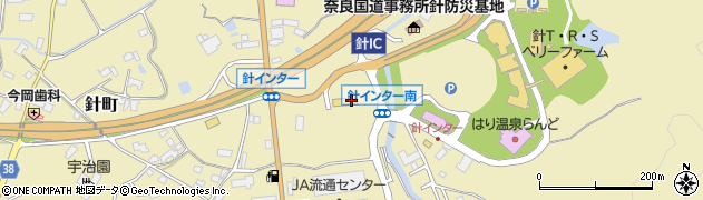 ファミリーマート針トラックステーション店周辺の地図