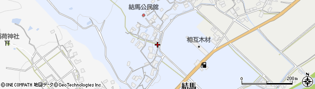 三重県名張市結馬605周辺の地図