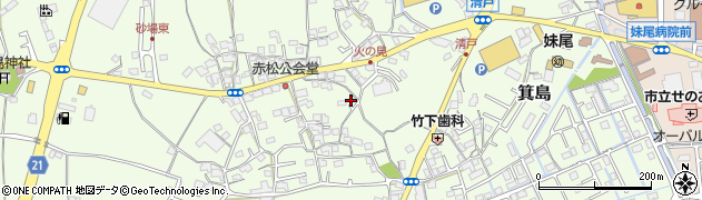 岡山県岡山市南区箕島1134周辺の地図