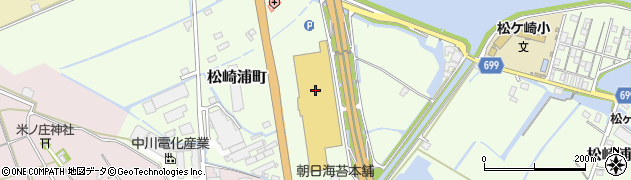 ディスワンワンラブ松阪店周辺の地図
