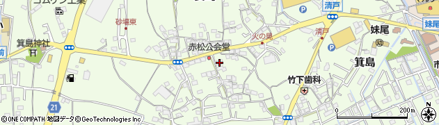 岡山県岡山市南区箕島1121周辺の地図