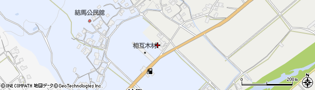 三重県名張市結馬1006周辺の地図