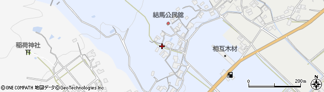 三重県名張市結馬584周辺の地図