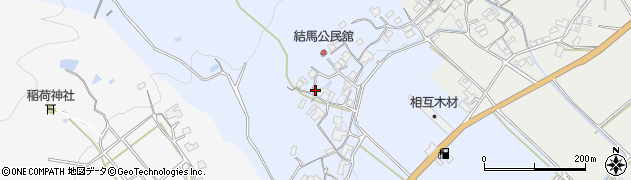三重県名張市結馬528周辺の地図