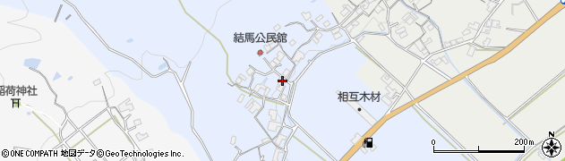 三重県名張市結馬518周辺の地図