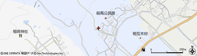 三重県名張市結馬553周辺の地図